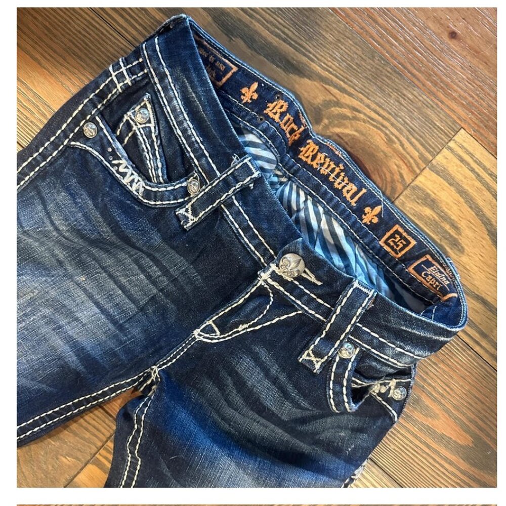 Rock Revival Capri/Cropped Jean Size 25